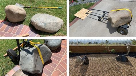 How to Move a Mountain: Placing huge boulders for a Pond Build